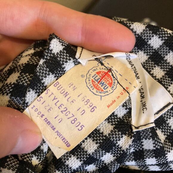 Vintage 1960's Bleeker street plaid dress - Picture 14 of 16